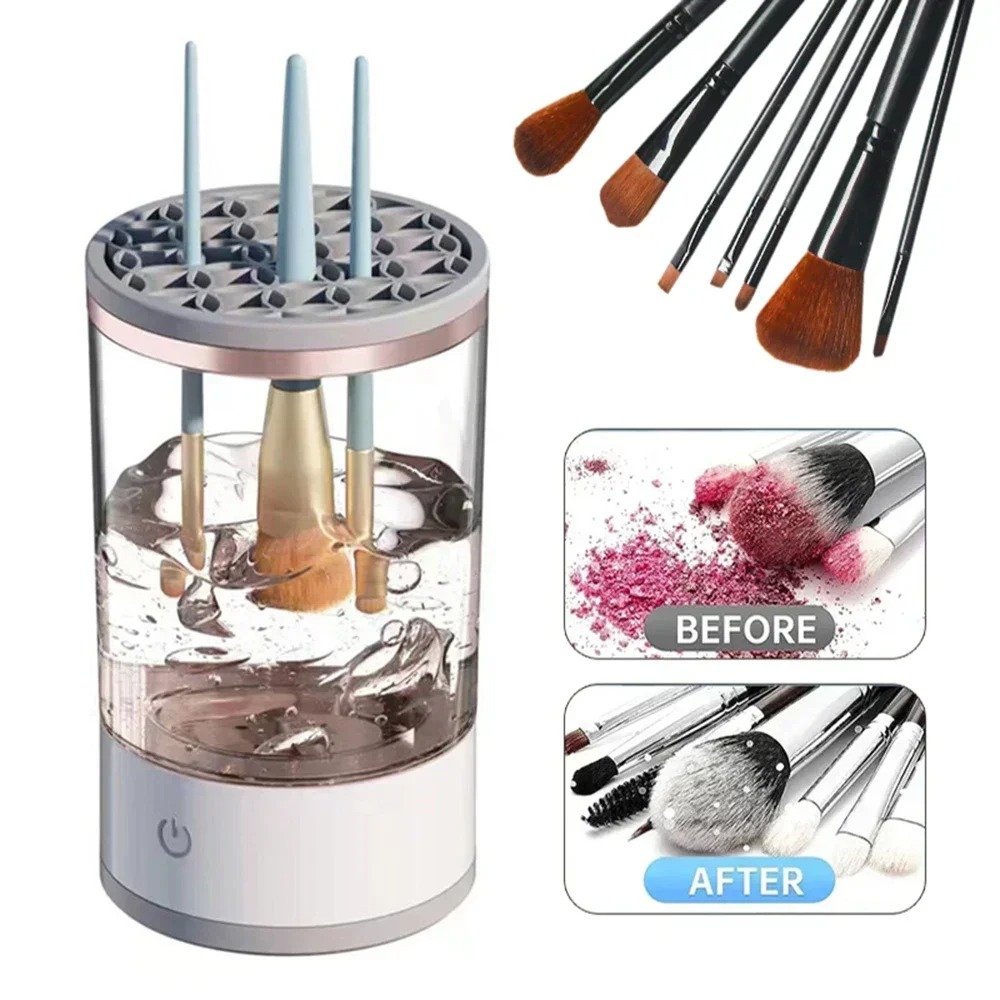 Beauty Makeup Vanity - جهاز تنظيف فرش المكياج الكهربائي الأوتوماتيكي
