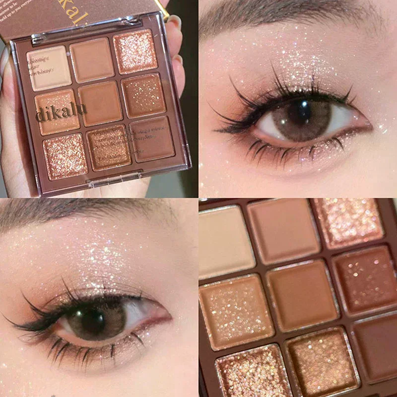 Eyeshadow Glitter Pigment - باليت ظلال عيون لامعة من دي