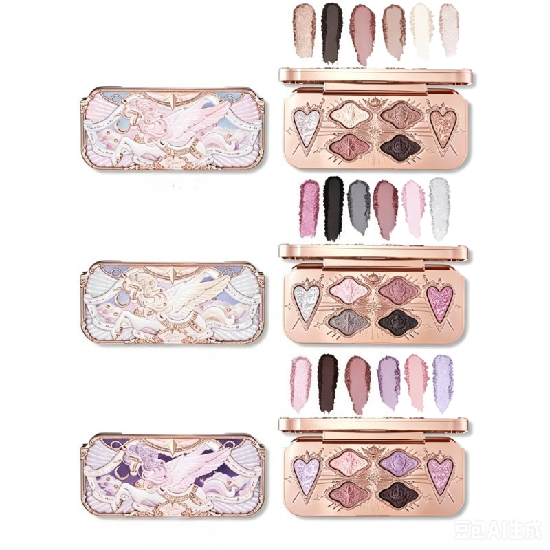 Eyeshadow Glitter Pigment - باليت ظلال العيون فلاور نوز نايت