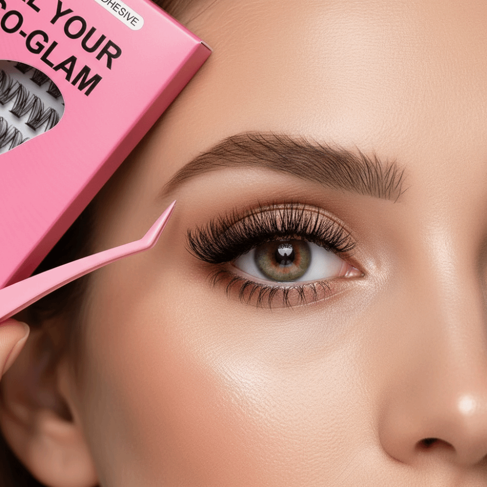 طقم تمديد الرموش بمظهر طبيعي ل - مراجعة Eyelash Extension وسعره