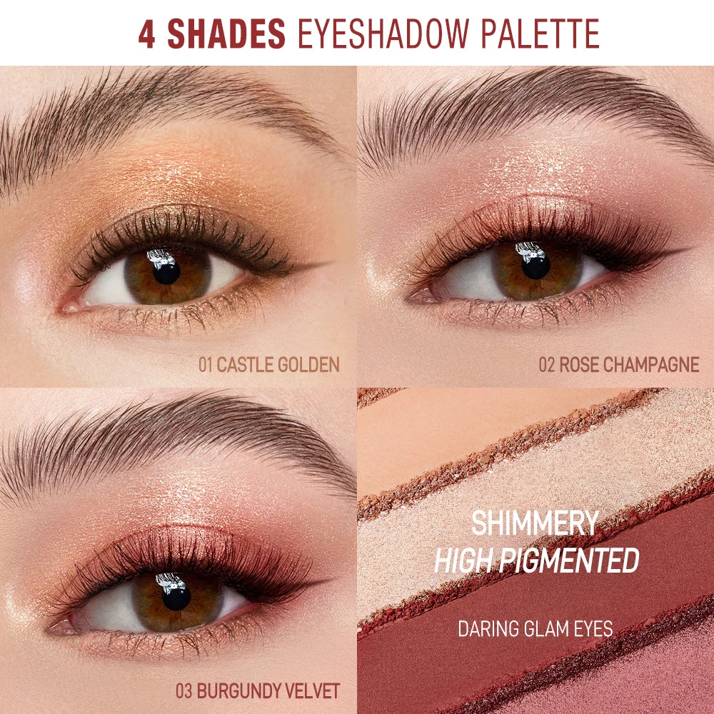 لوحة ظلال عيون مقاومة للماء مك - مراجعة Eyeshadow Glitter Pigment وسعره