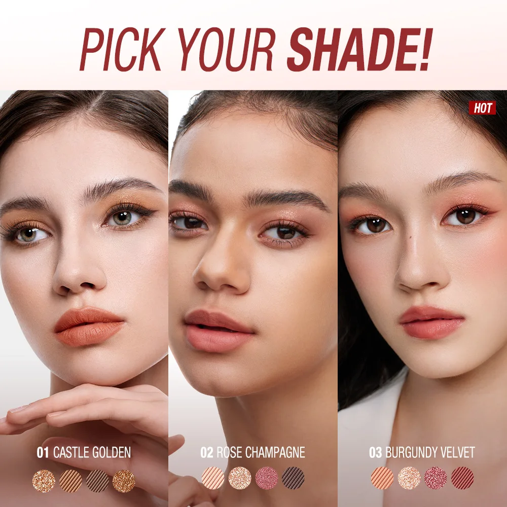 لوحة ظلال عيون مقاومة للماء مك - مراجعة Eyeshadow Glitter Pigment وسعره
