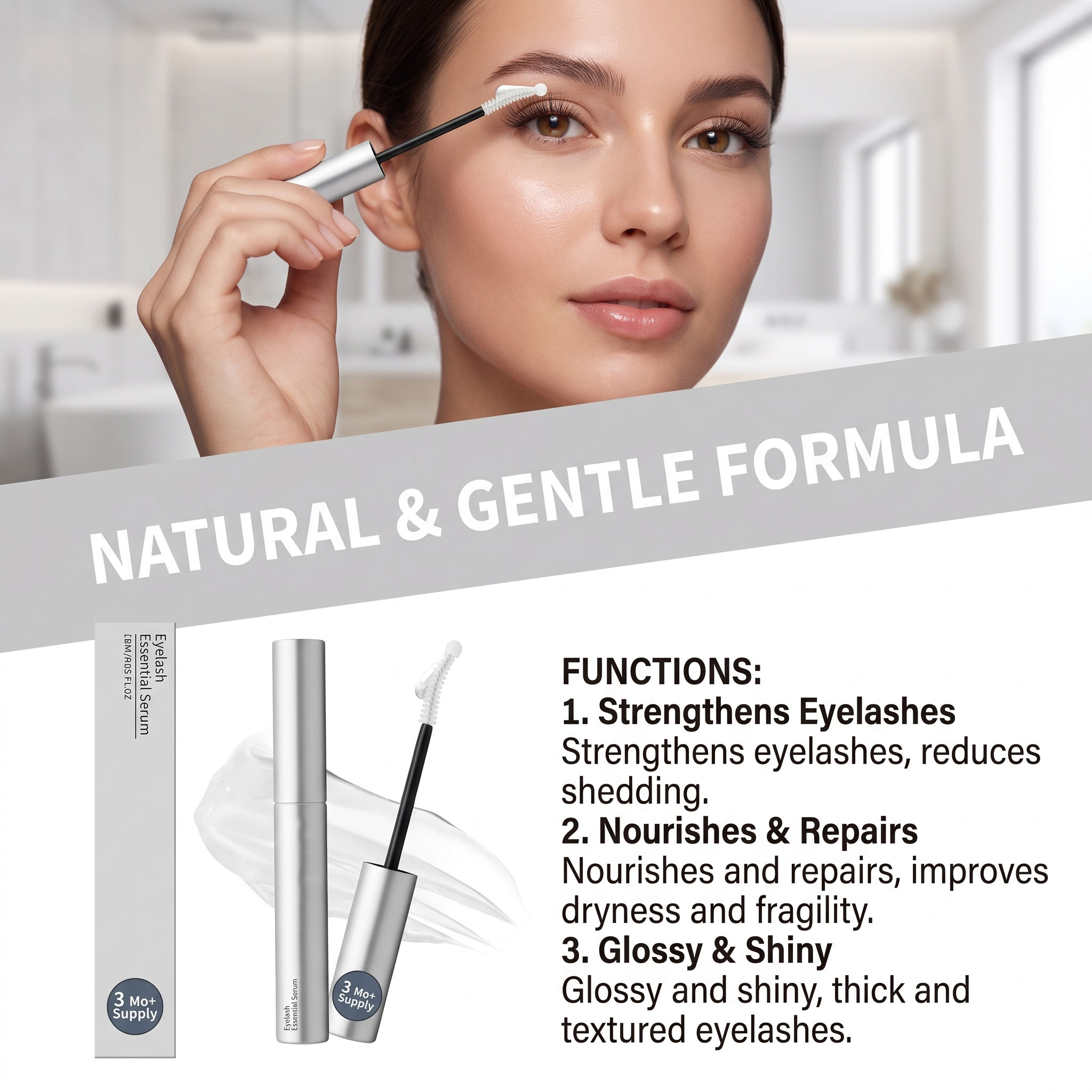سيروم مزدوج الاستخدام للرموش و - مراجعة Lash Serum Growth وسعره