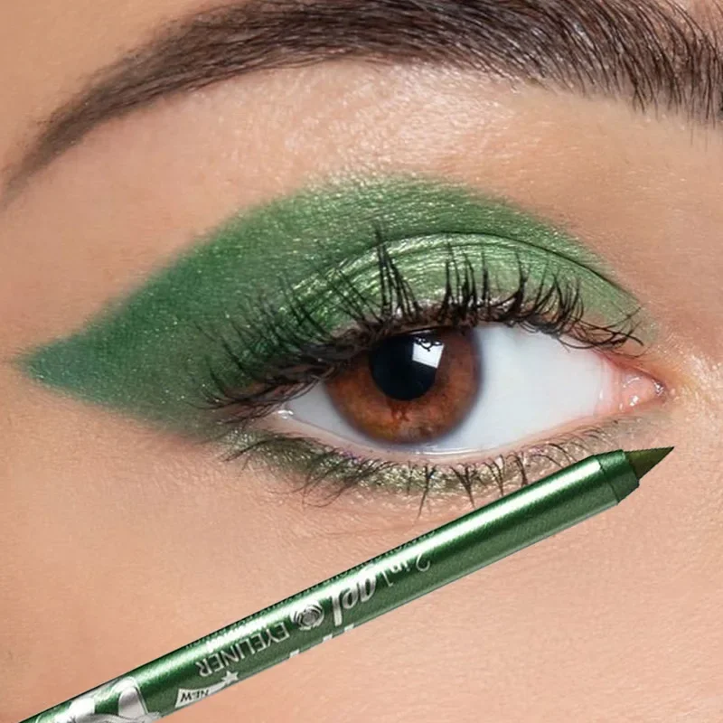 2 in1 ماتي كحل قلم تحديد الشفا - مراجعة Eyeshadow Glitter Pigment وسعره